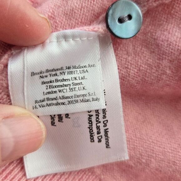 Brooks Brothers Women's Extra Fine Italian Merino Wool Sweater Size XL - Picture 6 of 6